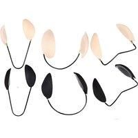 Black Women's Invisible Push Up Bra - 3 Sizes & 2 Colours