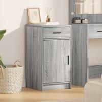 Sideboard Grey Sonoma 40x41x75 cm Engineered Wood
