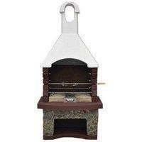 Mussalla Masonry BBQ with Built in Rotisserie