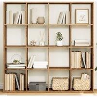 Book Cabinet Artisian Oak 102x29x143 cm Engineered Wood