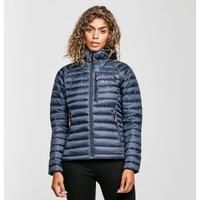 Rab Women's Microlight Alpine Down Long Jacket, Grey