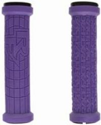 Race Face Lock-On Grippler Grips, Purple, 30mm