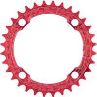 Race Face Narrow Wide MTB Single Chainring, Red