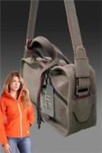 New  NIKE HERITAGE 1972 Vintage Distressed Leather HANDBAG Shoulder Handbag Grey