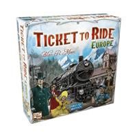 Board Game Ticket To Ride EUROPE by Days Of Wonder 2-5 players USED