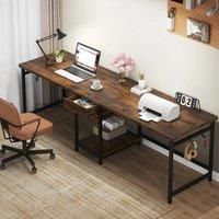 Large Home Office Desk for 2