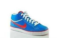 Juniors UK 4.5 NIKE CAPRI 3 MID Blue Red EU 38.5 Trainers 580385 460 US 5