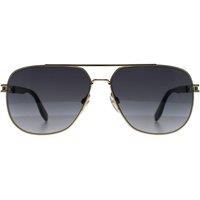 Marc Jacobs Men's Aviator Gold Black Dark Grey Gradient MARC 633/S