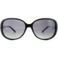 Polaroid Women/'s P8430 Sunglasses, Black, 58 UK