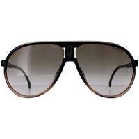 Carrera Sunglasses Champion 65/N DCC/HA Black Brown Shade Brown Gradient