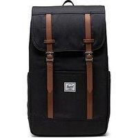 Herschel Unisex/'s Retreat Backpack, Black, One Size