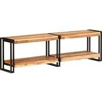 TV Cabinet 140x30x40 cm Solid Wood Acacia