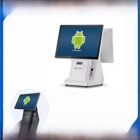 15.6 Inch Android Desktop POS With 58mm 80mm Printer 4G+32G WIFI POS RJ11 RJ45 Ethernet Battery