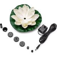Solar Powered Lotus Flower Water Feature!
