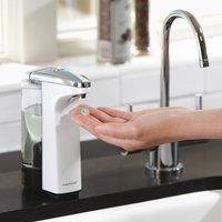simplehuman ST1018 237ml Automatic Hand Motion Liquid Soap Dispenser, Volume Control, White Plastic