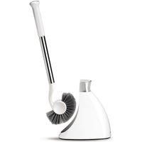 simplehuman BT1083 Toilet Brush, White Plastic, W 9.5cm x H 47.5cm x D 18.5cm