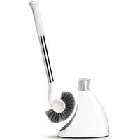 simplehuman BT1083 Toilet Brush, White Plastic, W 9.5cm x H 47.5cm x D 18.5cm