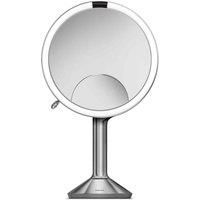 Simplehuman ST3024 Sensor Trio Mirror 1x/5x/10x Magnification 20cm (Silver) B+