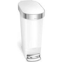 simplehuman Slim Pedal Bin, Plastic