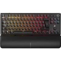 Corsair K70 CORE TKL WIRELESS RGB Tenkeyless Mechanical Gaming Keyboard – Pre-Lubricated MLX Red v2 Linear Switches – Dual-Layer Sound Dampening – ABS Double-Shot Keycaps – QWERTY UK – Black