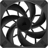 Corsair RS140 MAX 140mm PWM Thick Fan – High Static Pressure – Liquid Crystal Polymer Construction – Single Fan – Black
