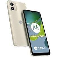 SIM Free Motorola E13 64GB Mobile Phone - Creamy White