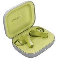 Motorola Moto Buds: Wireless Headphones, Optimal Quality Sound and High Resolution Audio, Active Dynamic Noise Cancellation, Optimal Integration with the Moto Ecosystem, Green