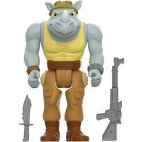 Super7 Teenage Mutant Ninja Turtles W8 - Rocksteady (Cartoon Version) ReAction Figure