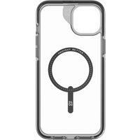 ZAGG Santa Cruz Snap iPhone 15/14 Plus Case - Clear & Black, Black,Clear
