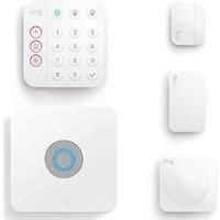 All-new Ring Alarm 5 Piece Kit (2nd Generation) by Amazon – home security system with optional Assisted Monitoring - No long-term commitments - Works with Alexa