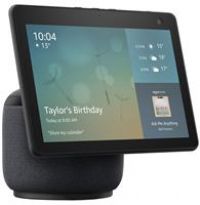 All-new Echo Show 10 (3rd generation) | HD smart display with motion and Alexa, Charcoal Fabric