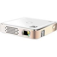 Kodak Ultra Mini Portable Projector 75 - HD LED DLP Rechargeable Projector 100” Display, Built-in Speaker - HDMI, USB and Micro SD - Compatible with iOS, Android Phones & Devices