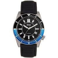 Francis Leather-Band Watch with Date