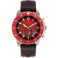 Caspsian Chronograph Strap Watch with Date