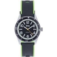Gage Automatic Watch w/Date - Silver/Black