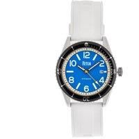Gage Automatic Watch w/Date - Navy/White