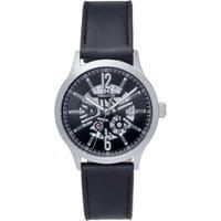Heritor Automatic Dayne Leather-Band Watch w/Date