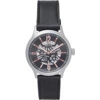 Heritor Automatic Dayne Leather-Band Watch w/Date