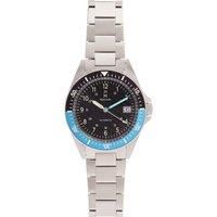 Heritor Automatic Calder Bracelet Watch w/Date - Silver/Black-Blue