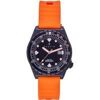 Nautis Baltic Strap Watch w/Date - Black/Orange