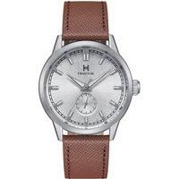 Argento Leather-Band Watch