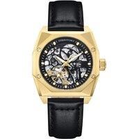 Elliott Leather-Band Watch