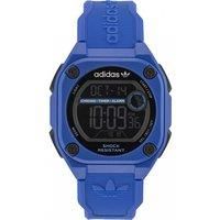 Wristwatch ADIDAS STREET CITY TECH TWO AOST23061 Digital Silicone Blue