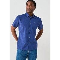 Barbour Nelson Summer Short Sleeve Shirt - Blue
