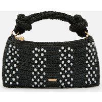 Cult Gaia Hera Nano Raffia Shoulder Bag