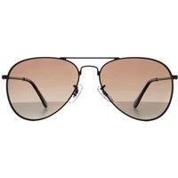 Aviator Caviar Black Beige Commando Mini