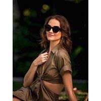 Prive Revaux The Bimini Hexagonal Oversized Sunglass