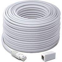 Swann Security Cat5 Ethernet Cable, NVR Extension Cord for PoE Camera, 200 Ft/60M, SWNHD-60MCAT5E