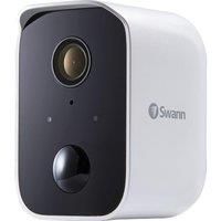 Swann CoreCam Wire-free 1080p Full HD Indoor & Outdoor Waterproof rechargeable Security Camera With Night Vision, 2-way Talk & Siren, Heat, Motion & Person Detection, Free Cloud & Local Recording