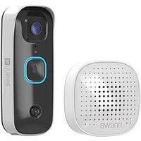 Swann Buddy4K Smart Doorbell Two-Way Audio White